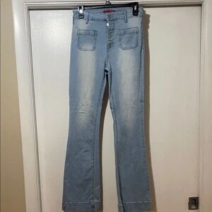 Light Blue Women's Jeans hot kiss brand high-rise size 5